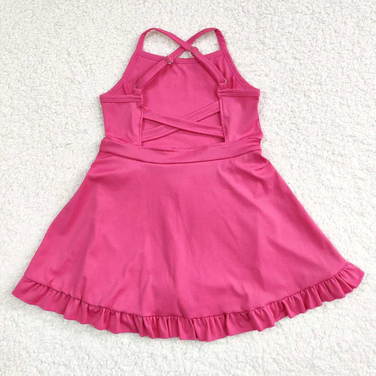 Girls Yoga Dress with Skort (11 colors) - Preorder