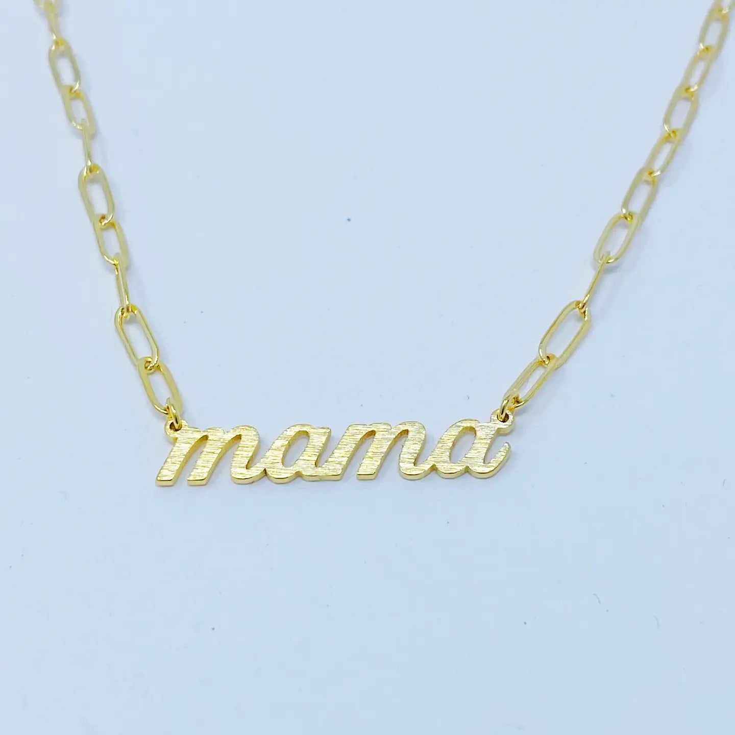 Mama Chain Link Necklace - Preorder