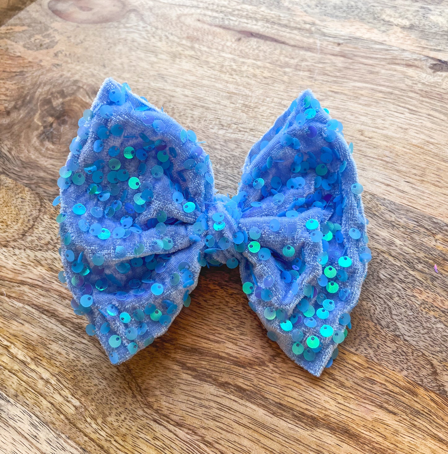 Blue Sequins