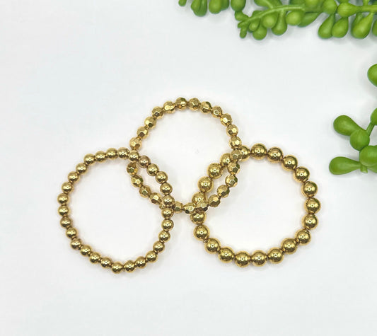 Golden Girlie 3pc Stack