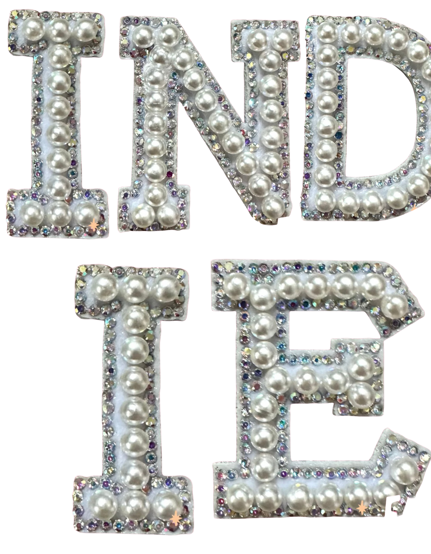 Rhinestone Letters