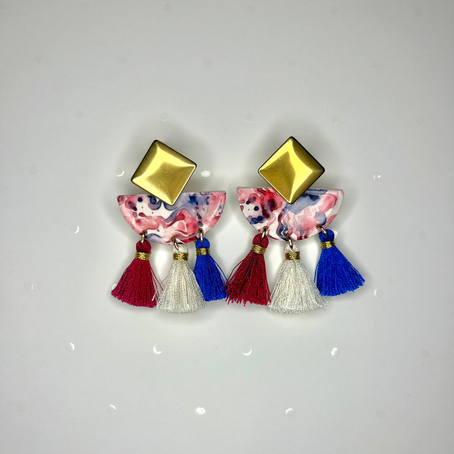 Earrings—RWB #11