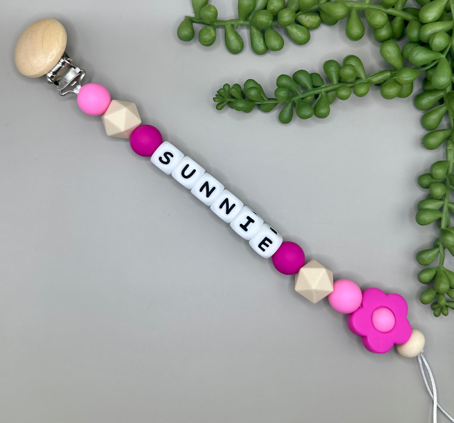 Customized Pacifier Clip