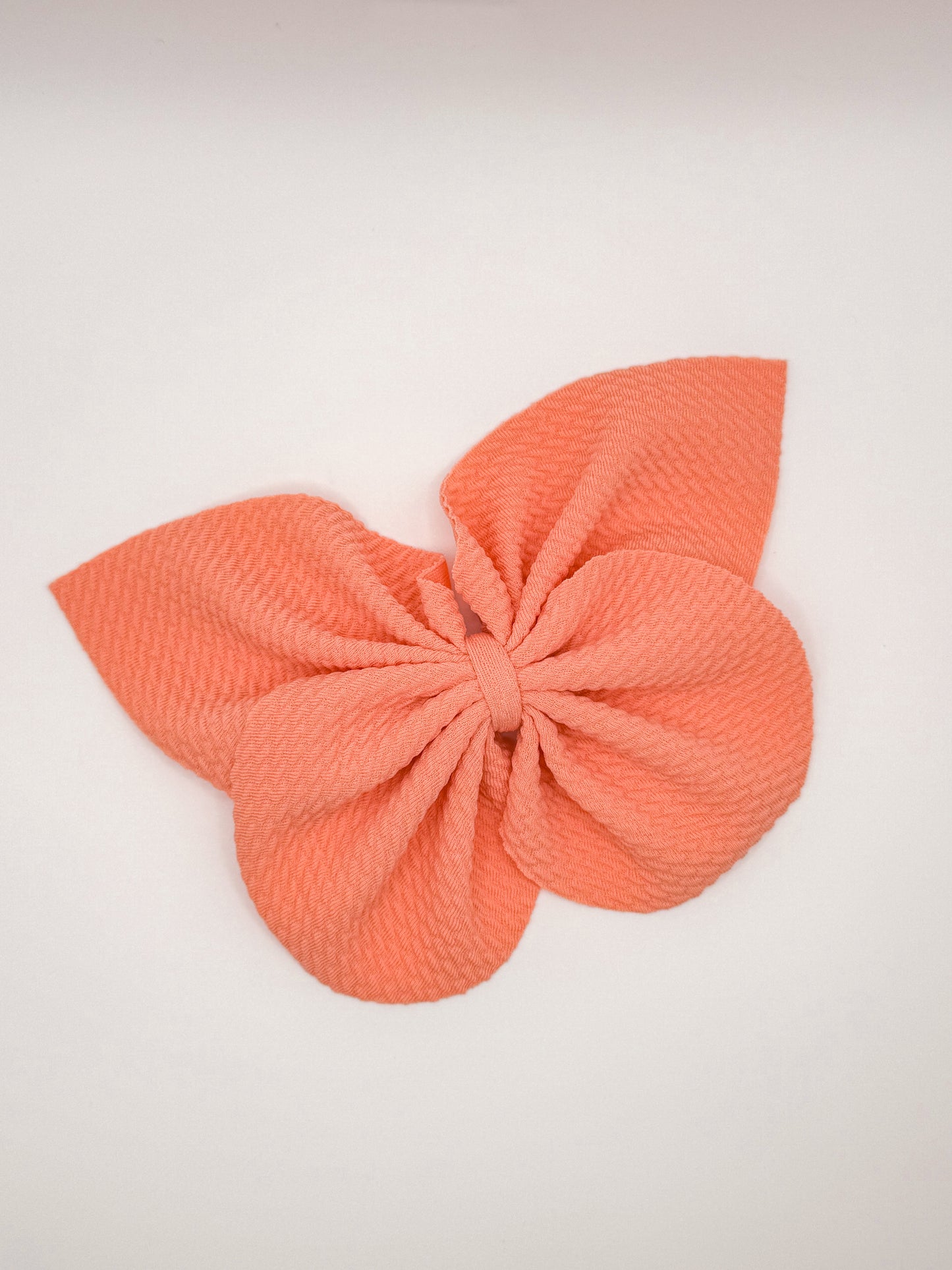 Coral Butterfly Bow