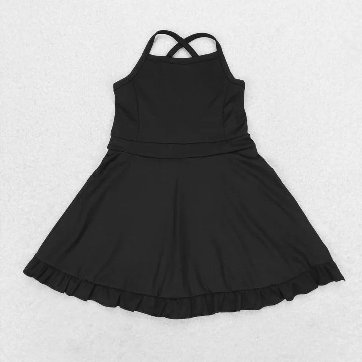 Girls Yoga Dress with Skort (11 colors) - Preorder
