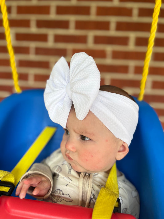 SOLIDS-5” Messy Headwraps