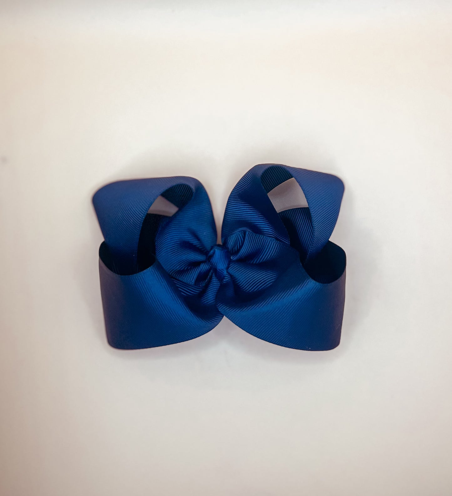 Navy 5” Ribbon Bow