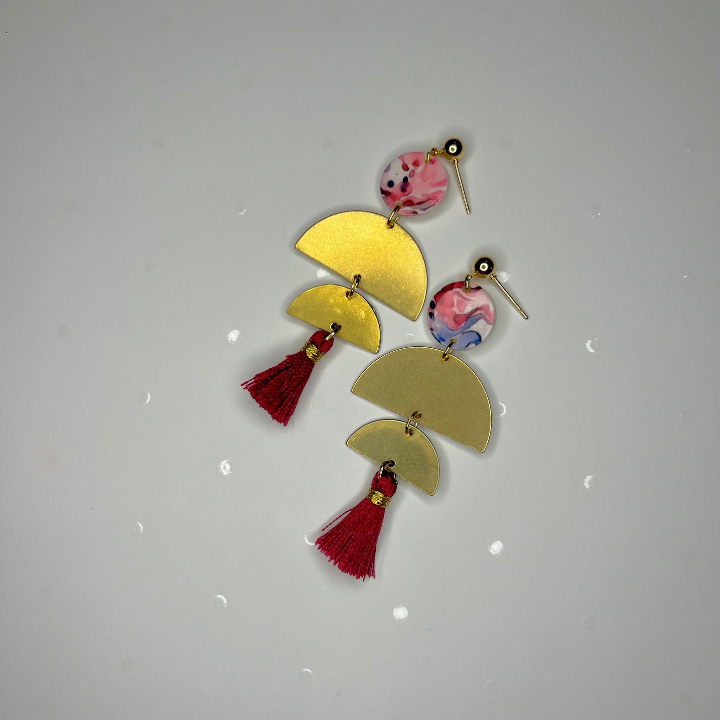 Earrings—RWB #16