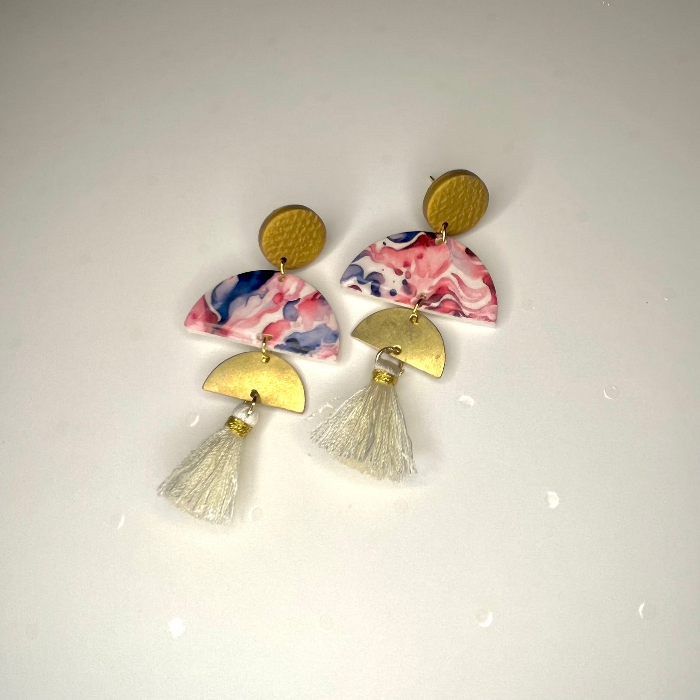 Earrings—RWB #10