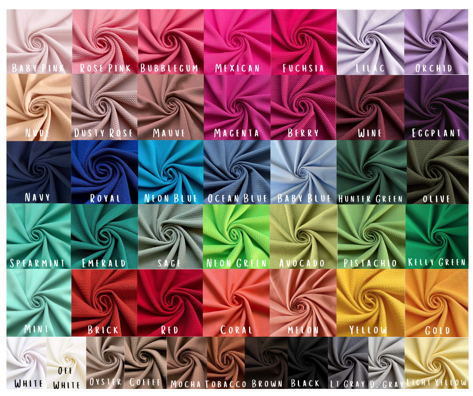 SOLIDS-5” Messy Headwraps