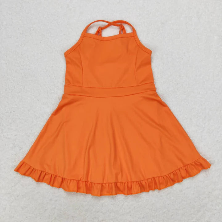 Girls Yoga Dress with Skort (11 colors) - Preorder