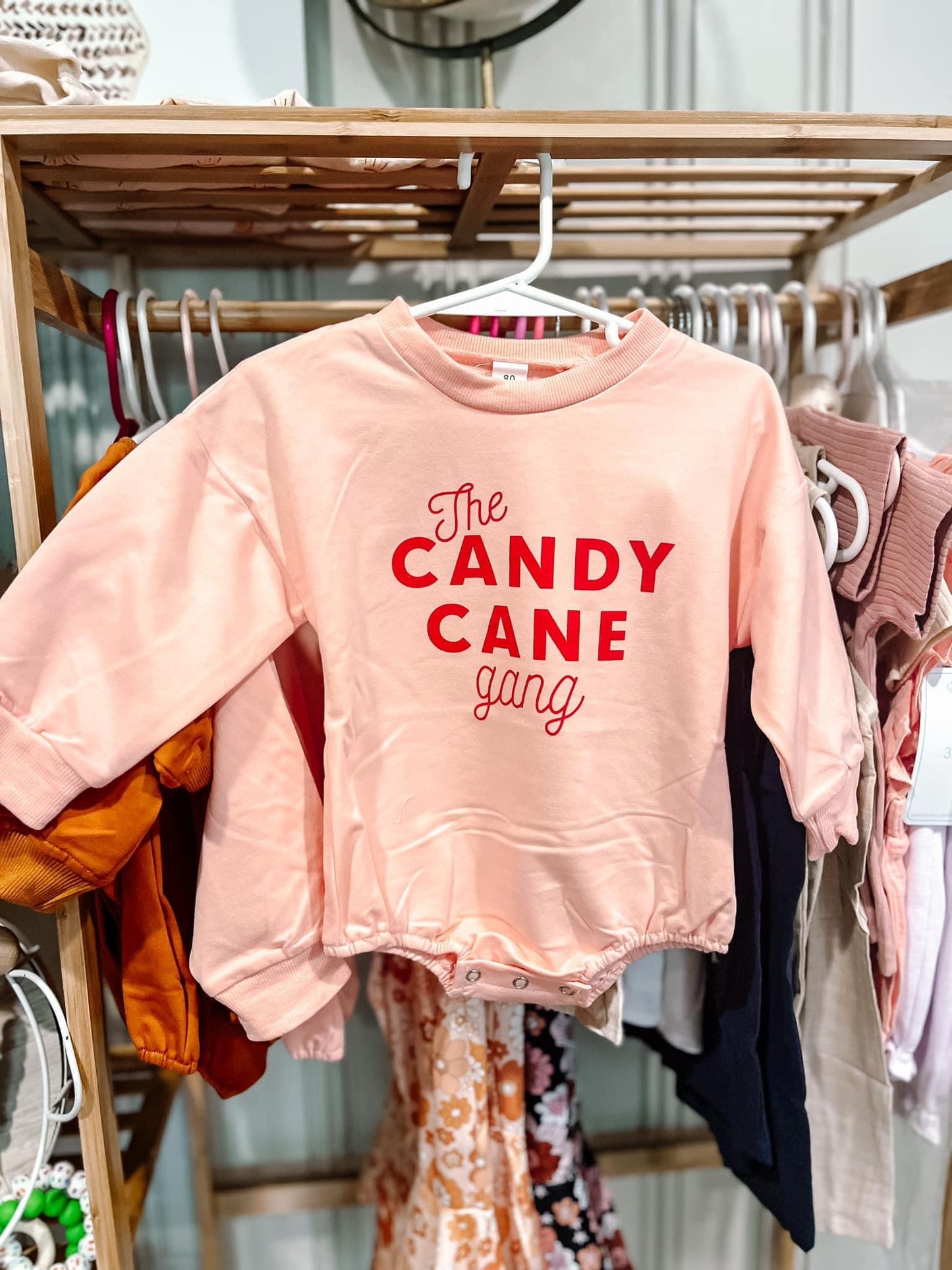 Candy Cane Gang Sweatshirt Bubble