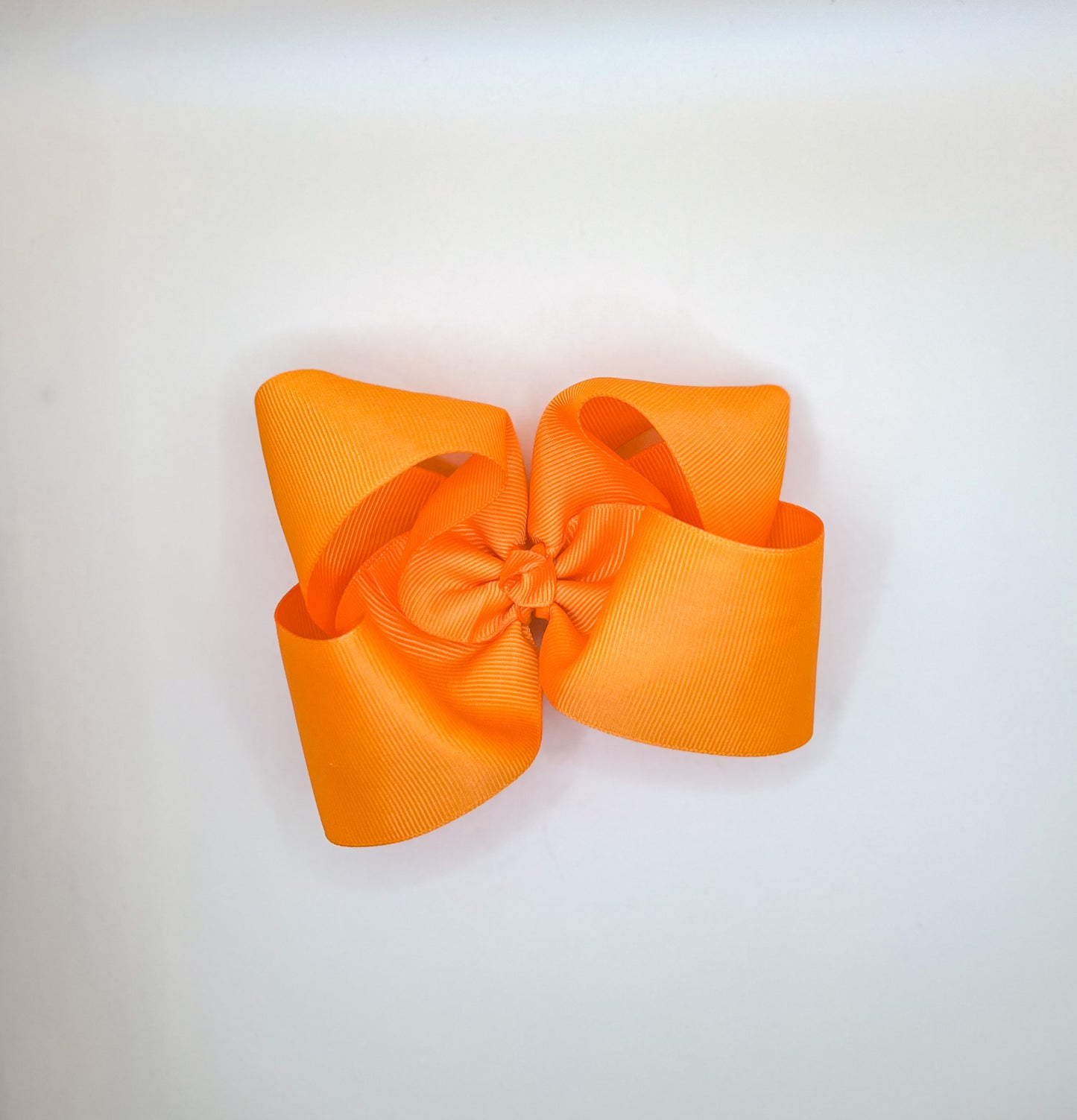 Orange 5” Ribbon Bow