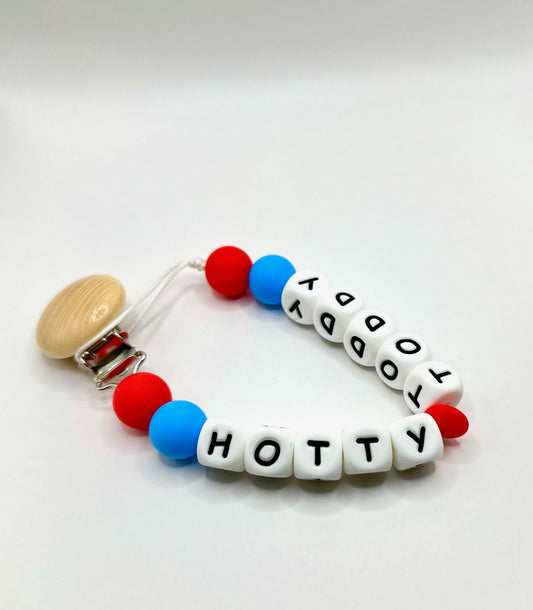 Hotty Toddy Paci Clip