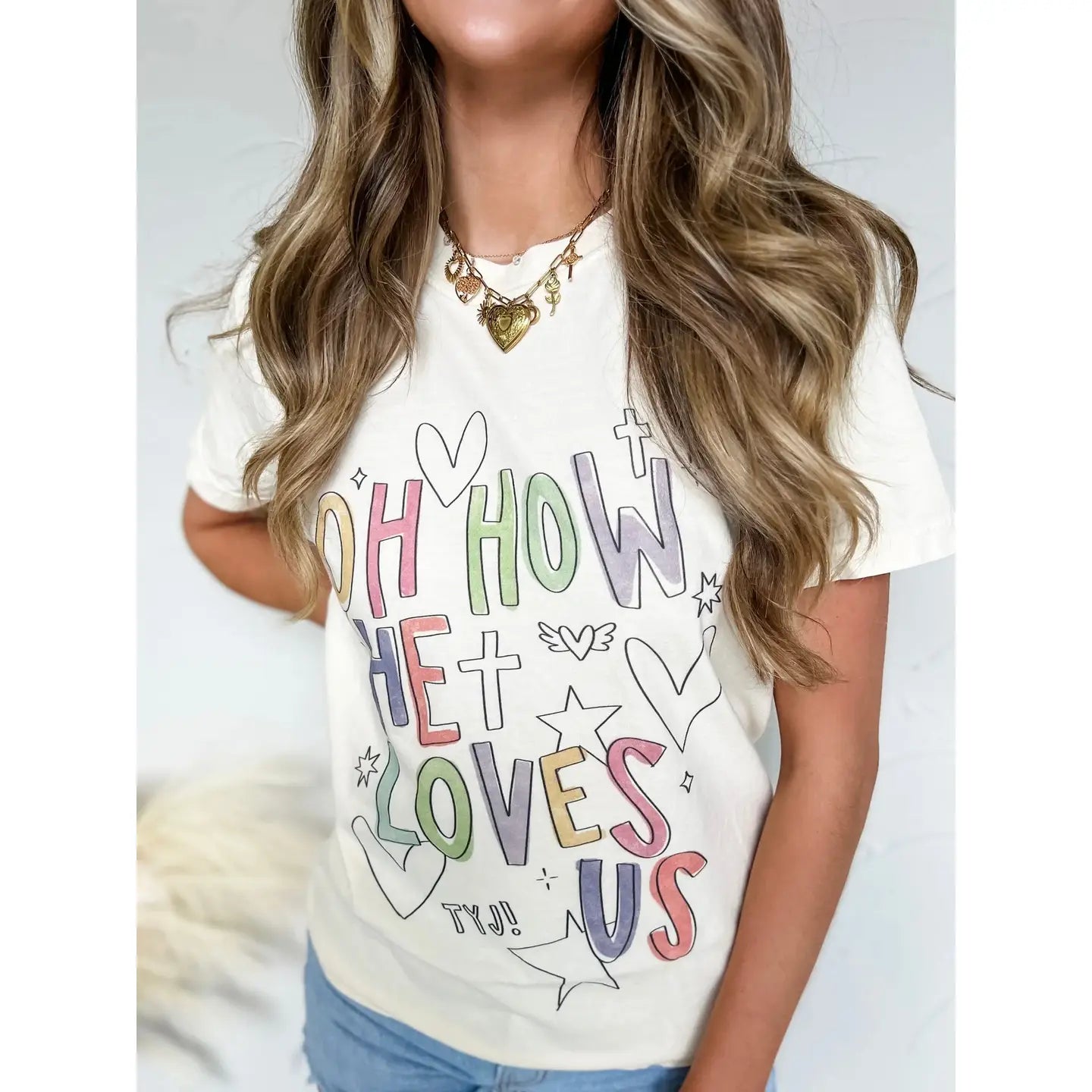 Oh How He Loves Us Tee - Preorder