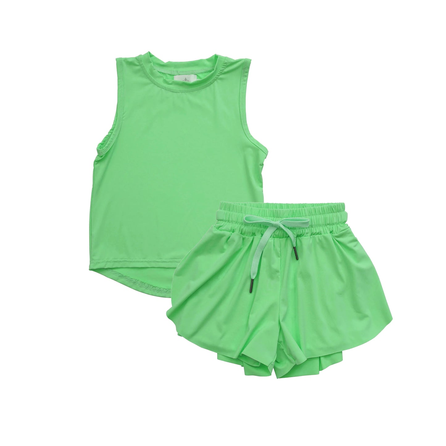 Girls Athletic Skort Shorts Set (7 colors) - Preorder
