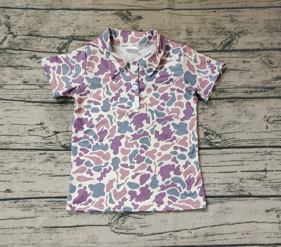 Camo Collared Shirt