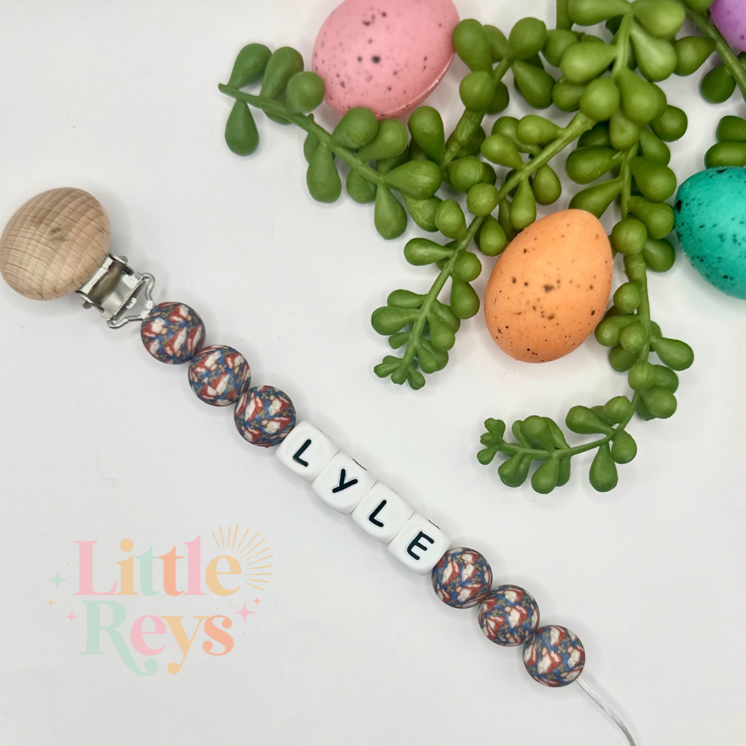 Themed Custom Pacifier Clips