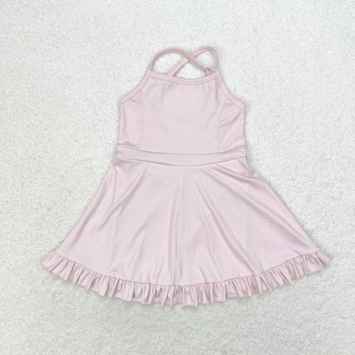 Girls Yoga Dress with Skort (11 colors) - Preorder