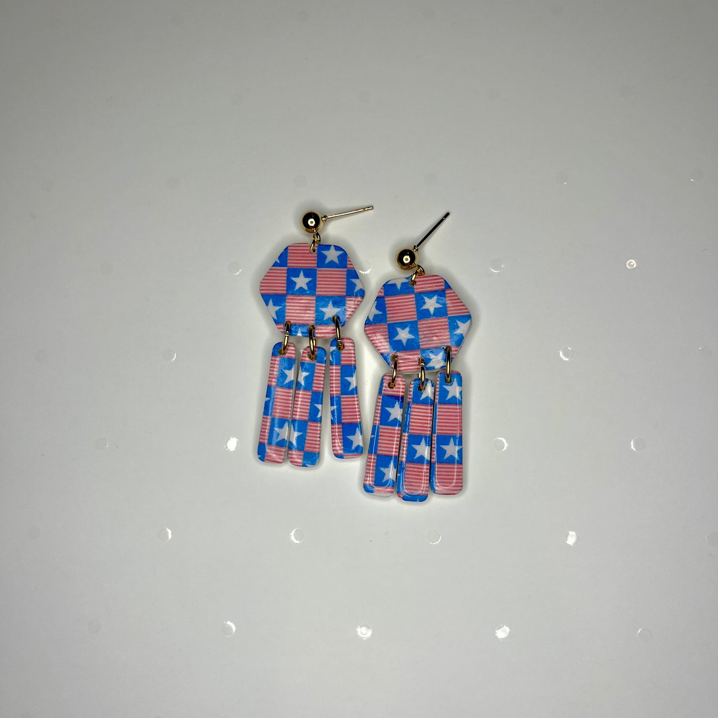 Earrings—RWB #20