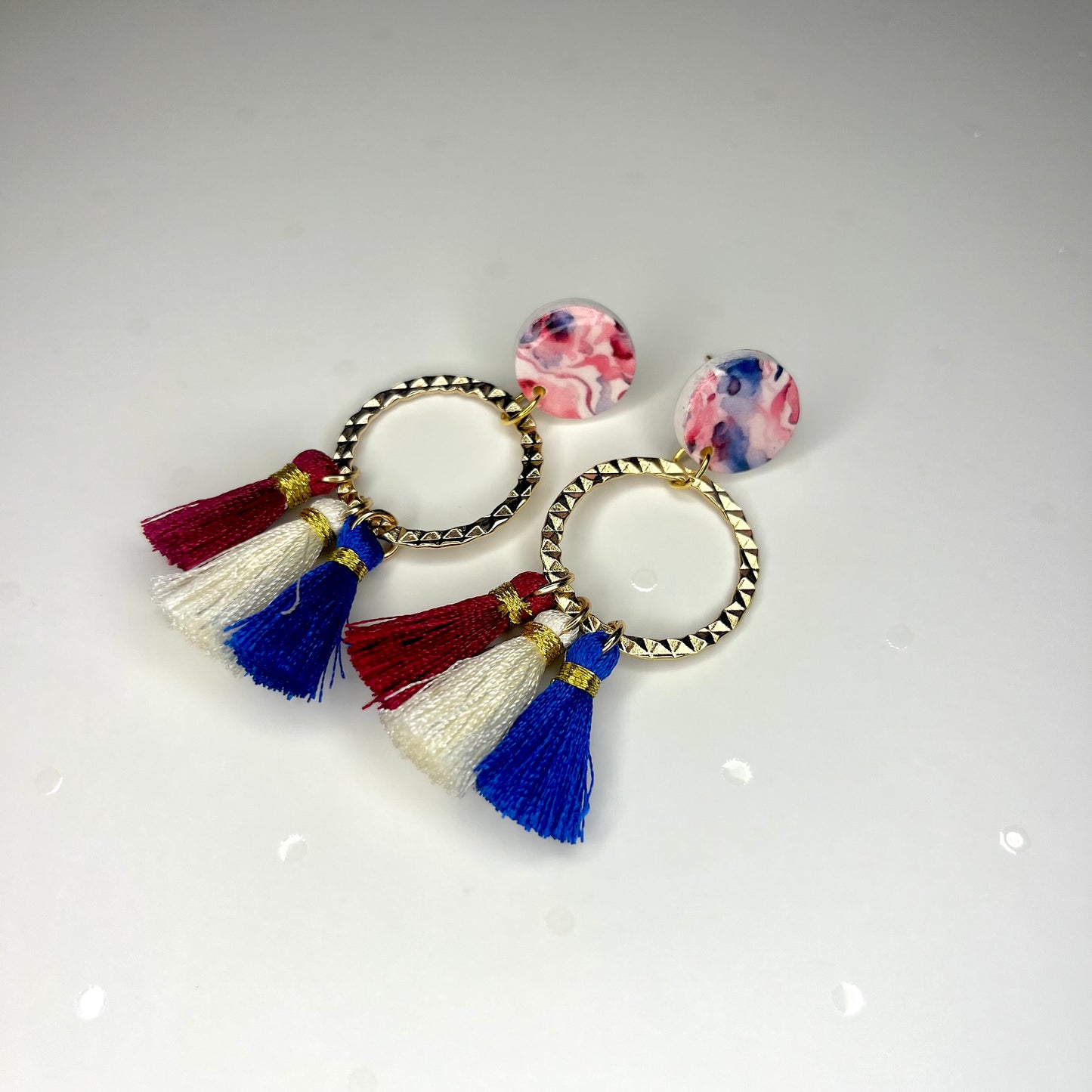 Earrings—RWB #18