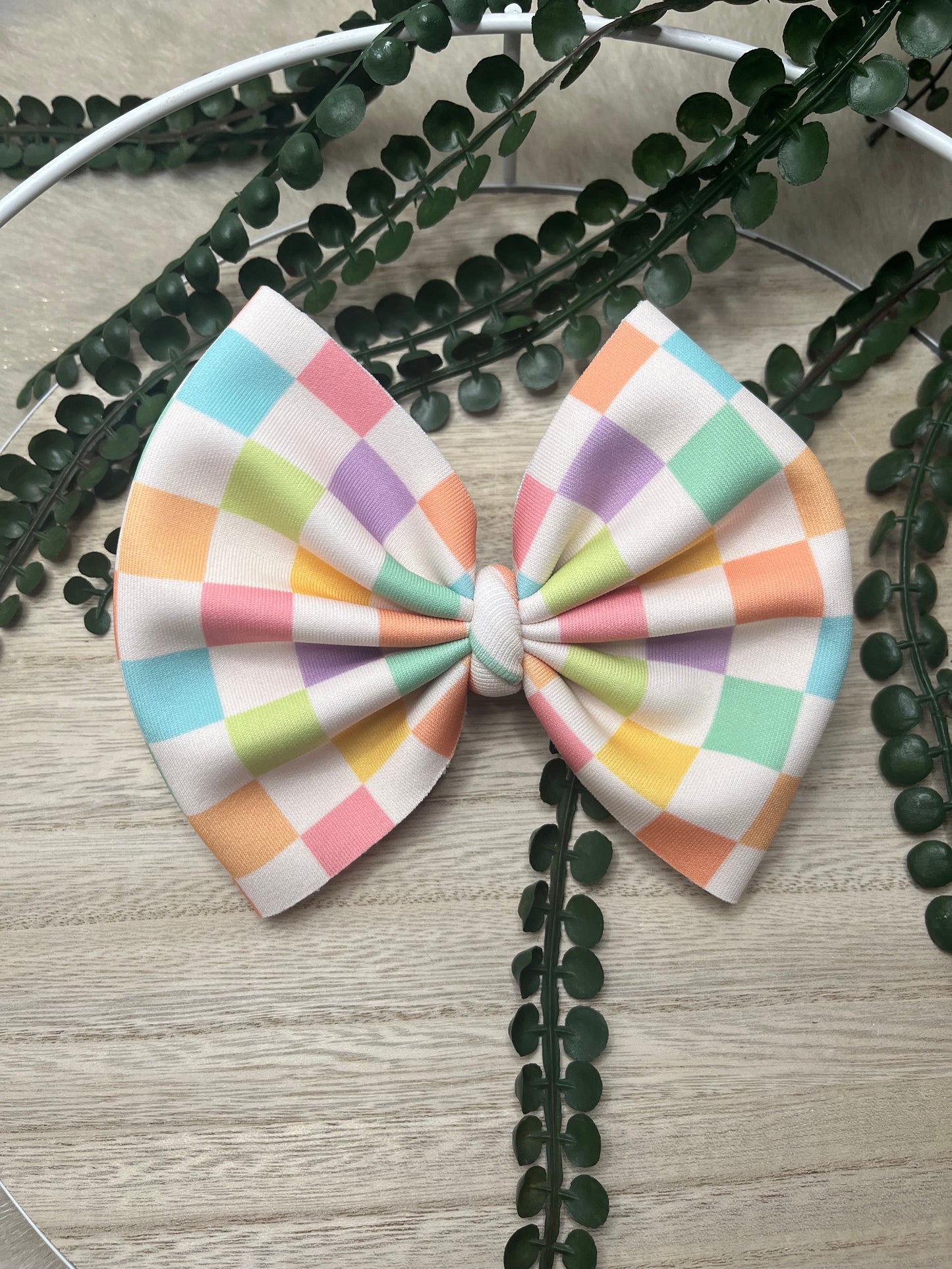 Rainbow Checked