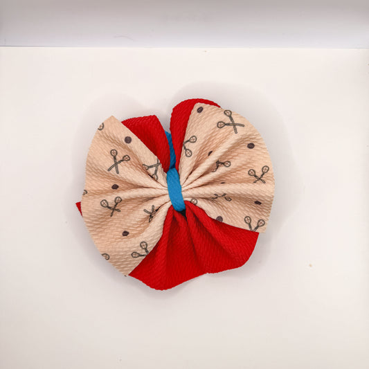 Stickball Team Colors Shredded Bow *see description*