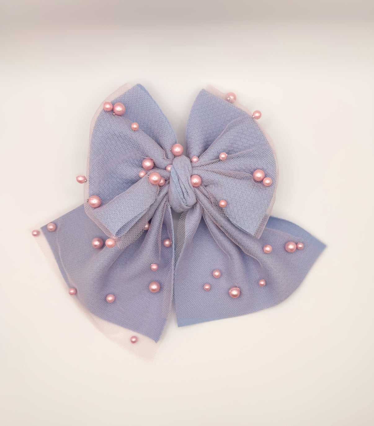 Blue Pearl Coquette Bow