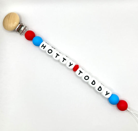 Hotty Toddy Paci Clip