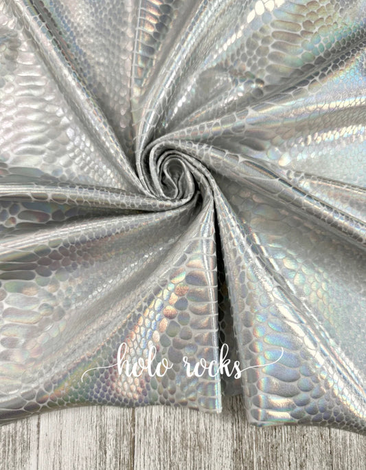Holo Rocks White/Silver