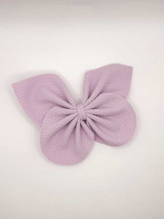 Lilac Butterfly Bow