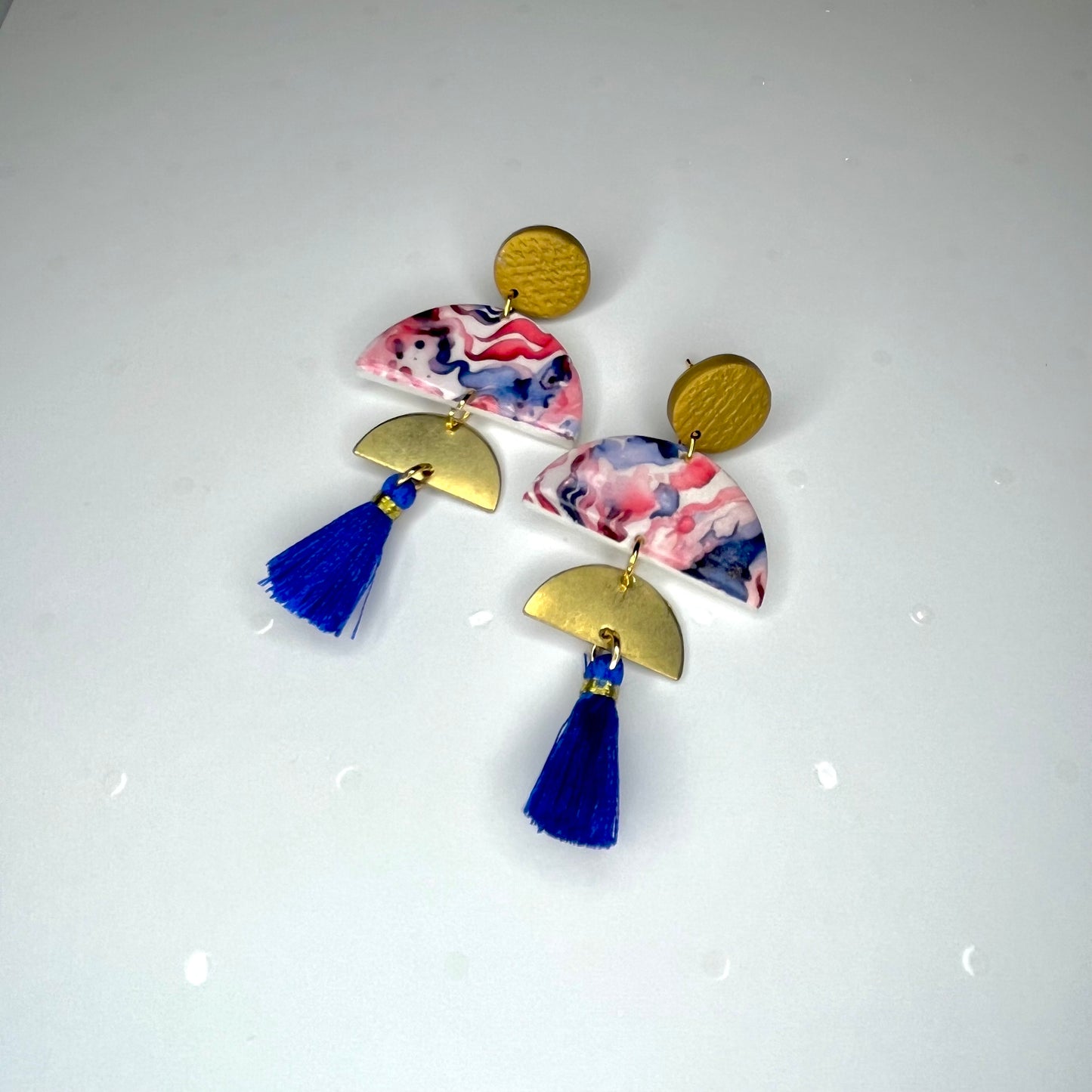Earrings—RWB #9