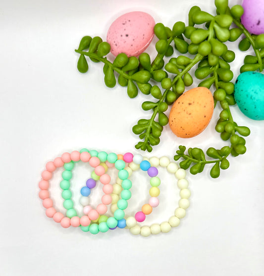 Egg-cellent 4pc Kids Bracelet Stack