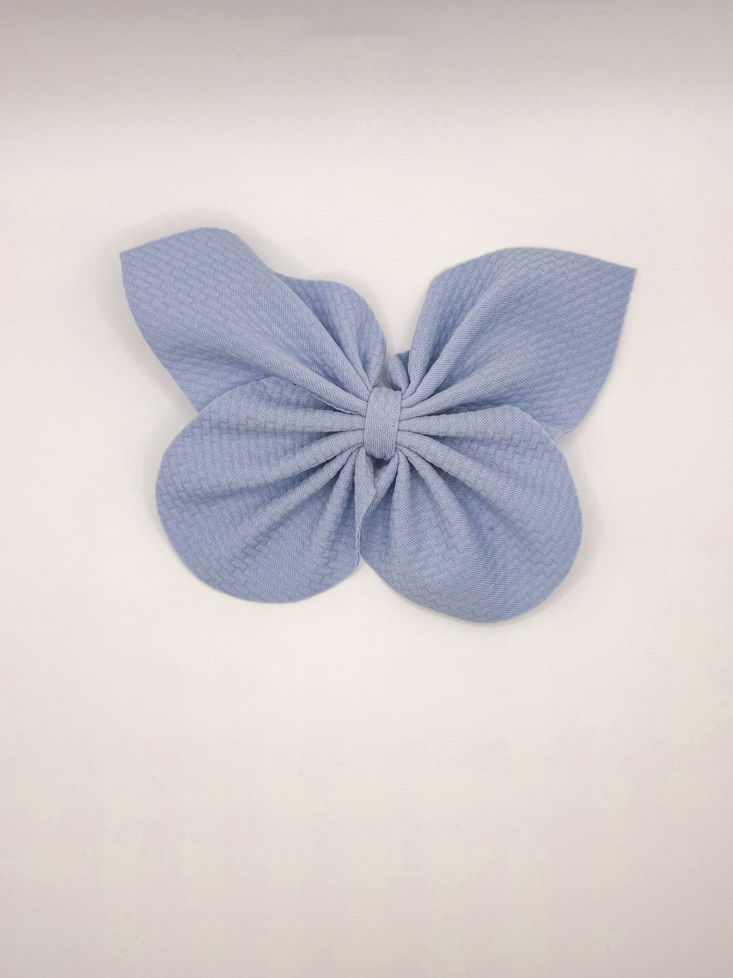 Baby Blue Butterfly Bow