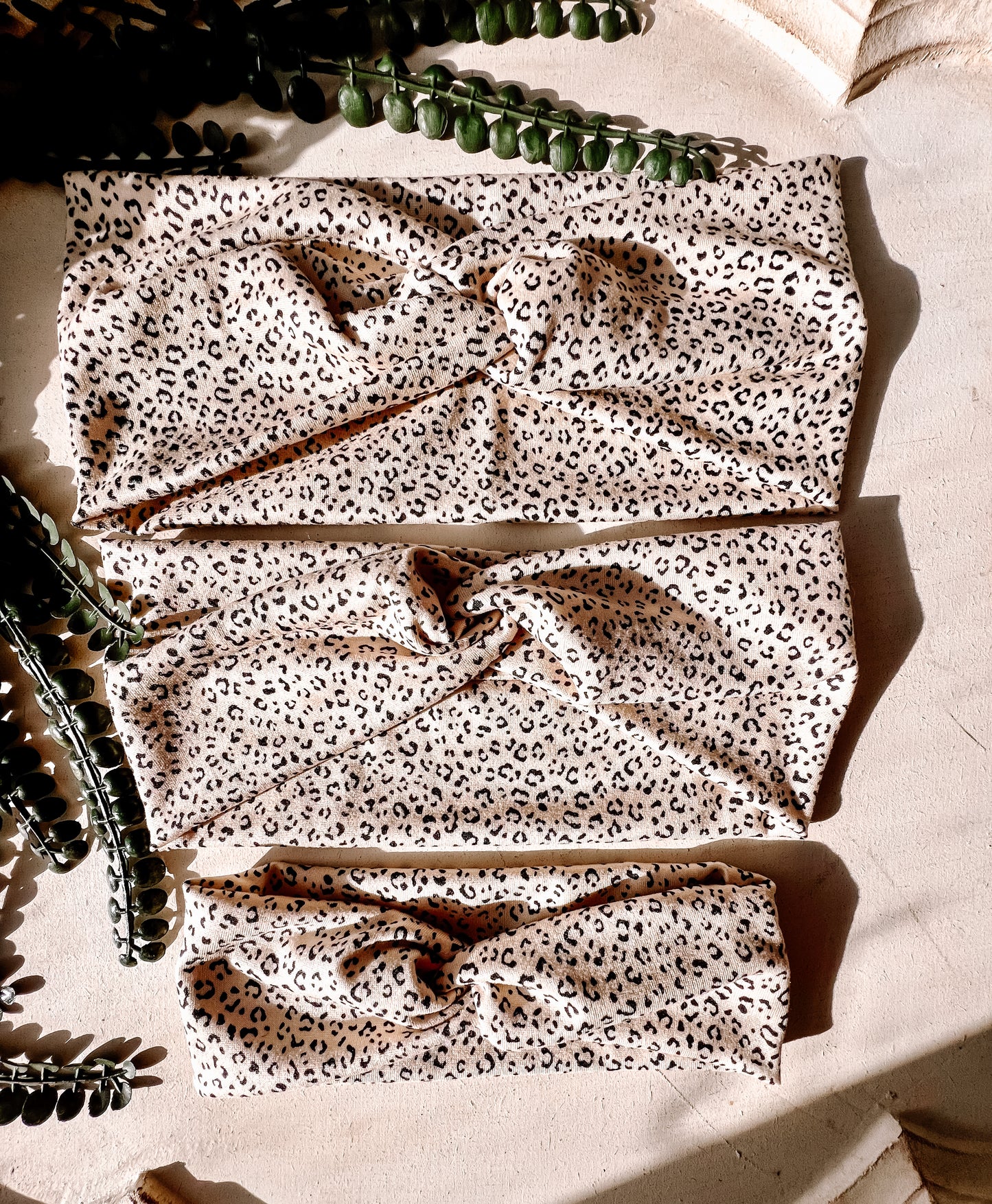 Mini Leopard Mama & Me Headbands