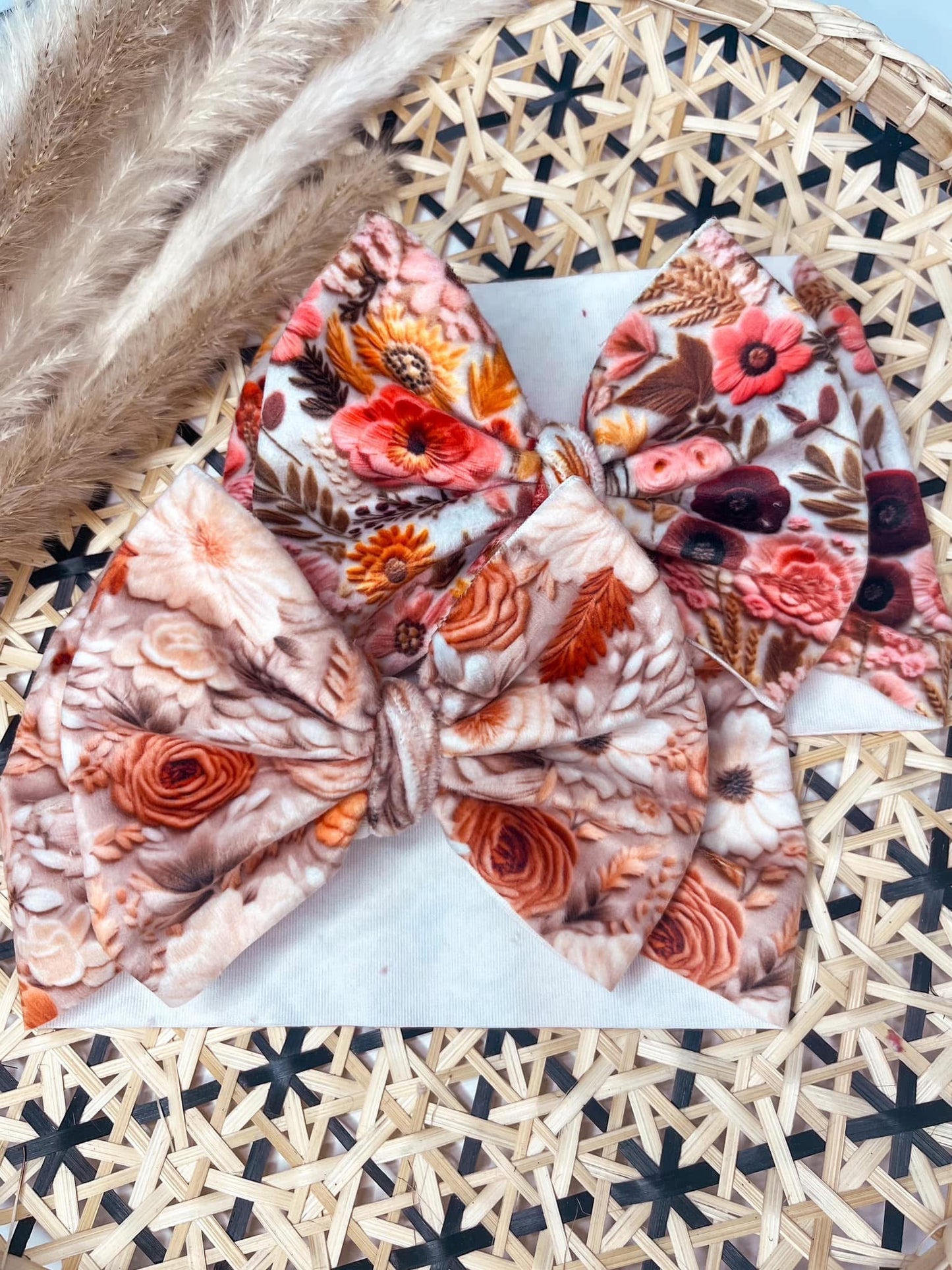 Velvet boho floral (front)