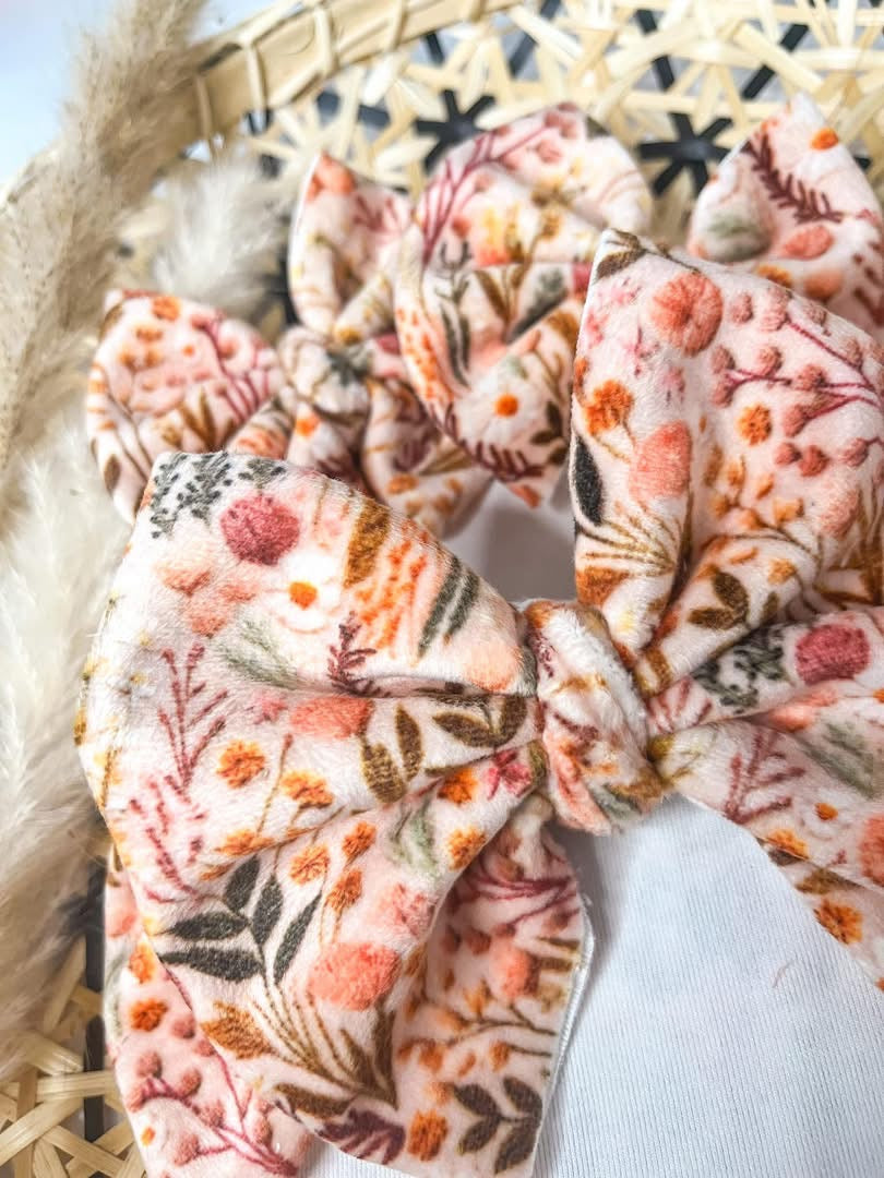 Velvet Floral Embroidery