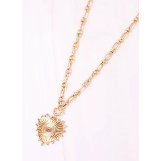Landstrom Heart Necklace Gold - preorder