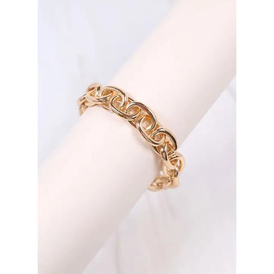 Teresa Link Stretch Bracelet Gold - preorder
