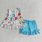 BTS Striped Girls Shorts Set - Preorder