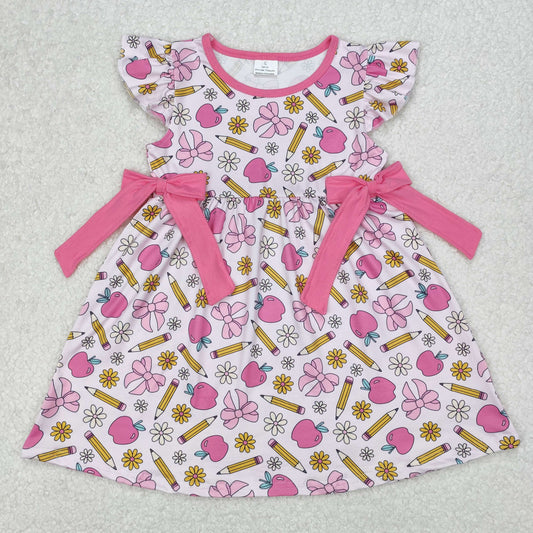 BTS Pencil Bows Girls Dress - Preorder