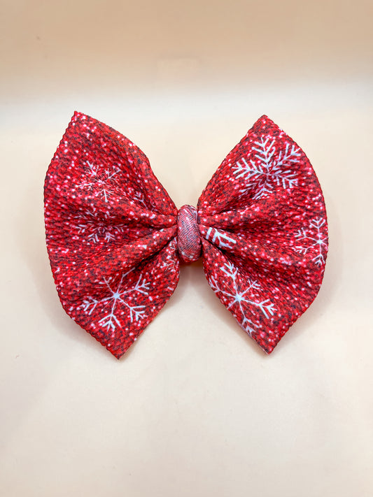 Red Snowflakes