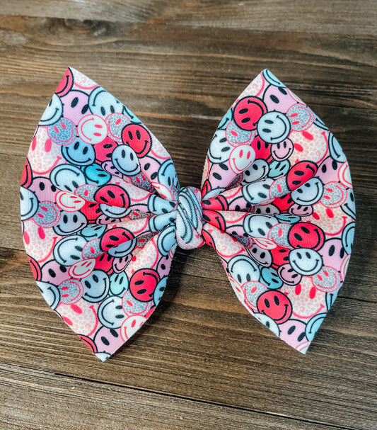 Leopard Pink Smileys