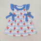 BTS Apples & Bows Girls Dress - Preorder