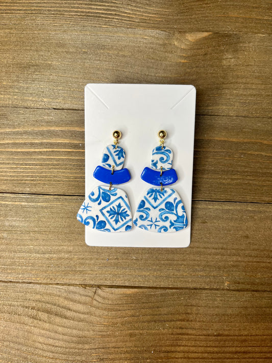 Earrings—Springtime Blues #53