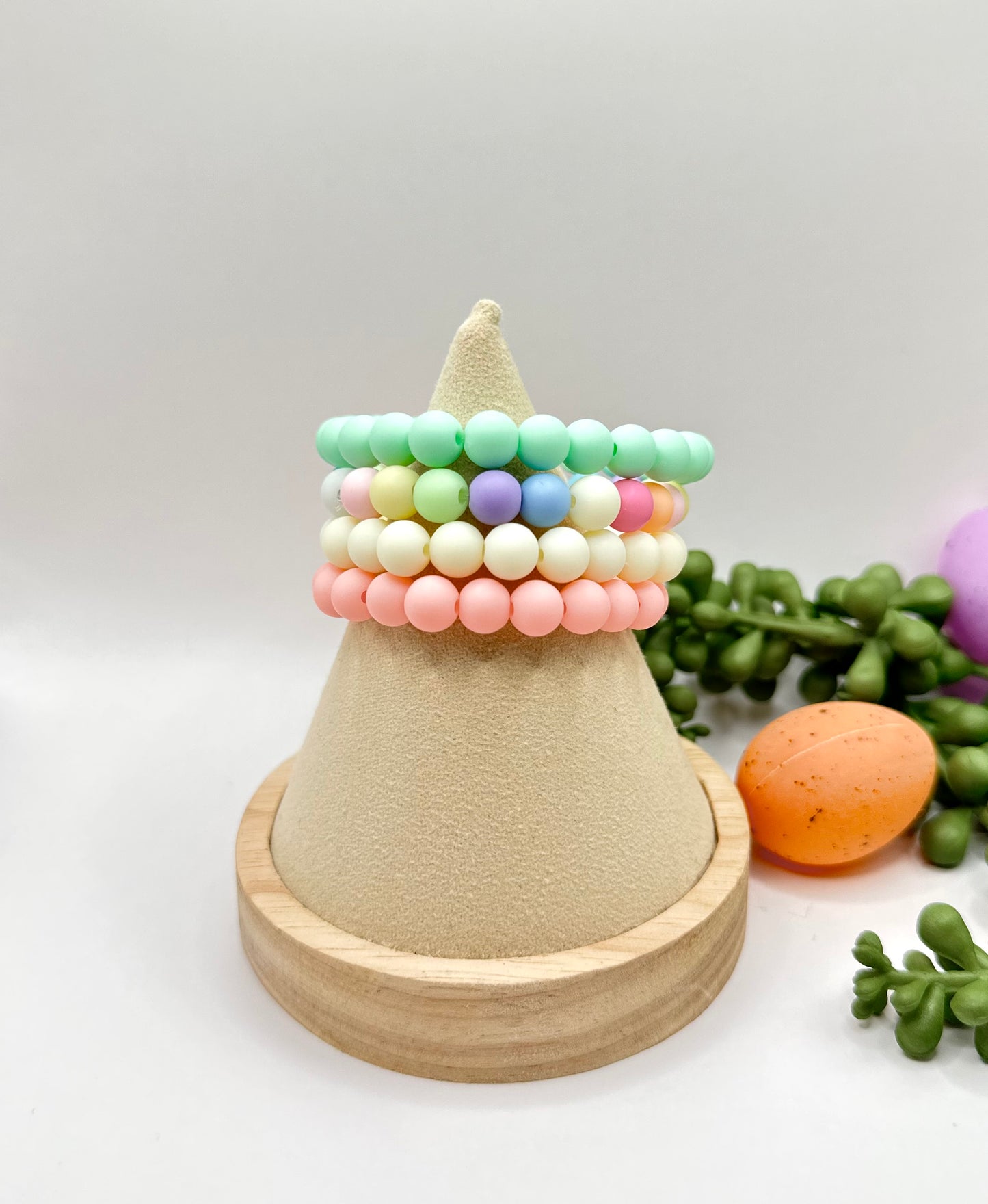 Egg-cellent 4pc Kids Bracelet Stack