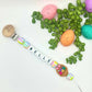 ‘Spring Gingham’ Paci Clip