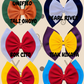 Stickball Team Colors Double Bow