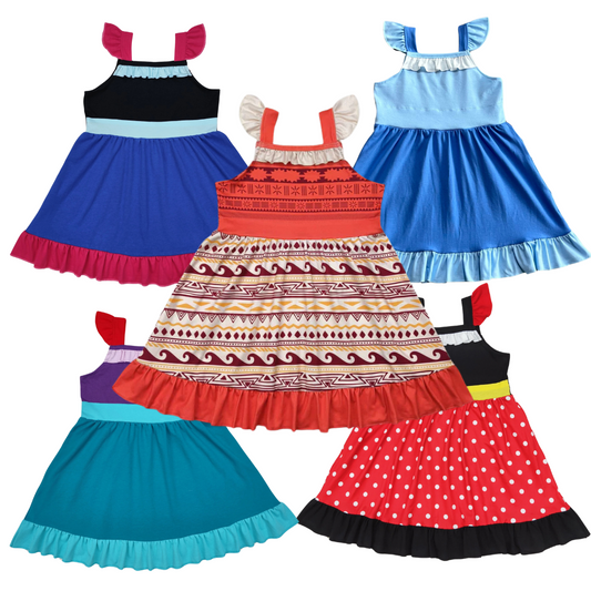 Princess Ruffle Dresses - Preorder