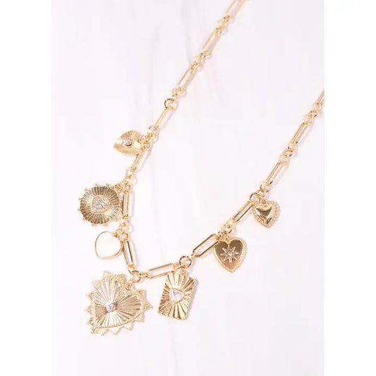 Nobles Charm Necklace Gold - preorder